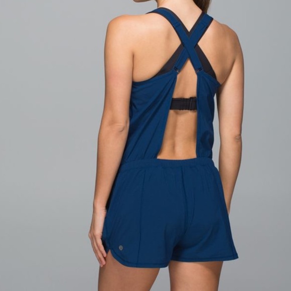 lululemon athletica Pants - Lululemon Be Free Runsie in Poseidon